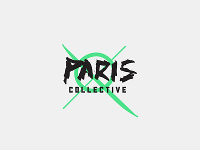 Paris Collective 365 brand challenge colour design graphic identity logo mark monogram symbol typography