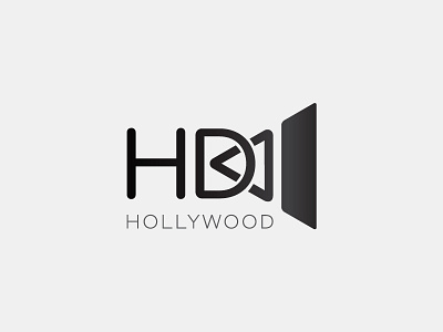 HD Hollywood 365 brand challenge colour design graphic identity logo mark monogram symbol typography