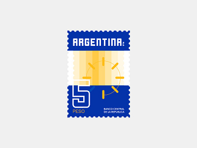 Argentina Stamp 365 brand challenge colour design identity logo mark monogram stamp symbol typography
