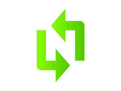 N & Renewable Energy brand branding design graphic design icon identity logo logos logotype mark monogram symbol