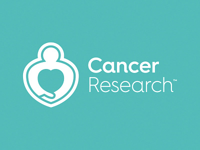 Cancer Research brand branding design graphic design icon identity logo logos logotype mark monogram symbol