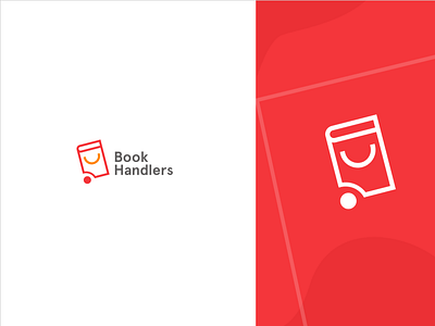 BookHandlers - Identity branding design illustration logo typography ux vector