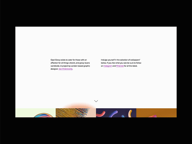 Opal Gravy Redesign – Desktop