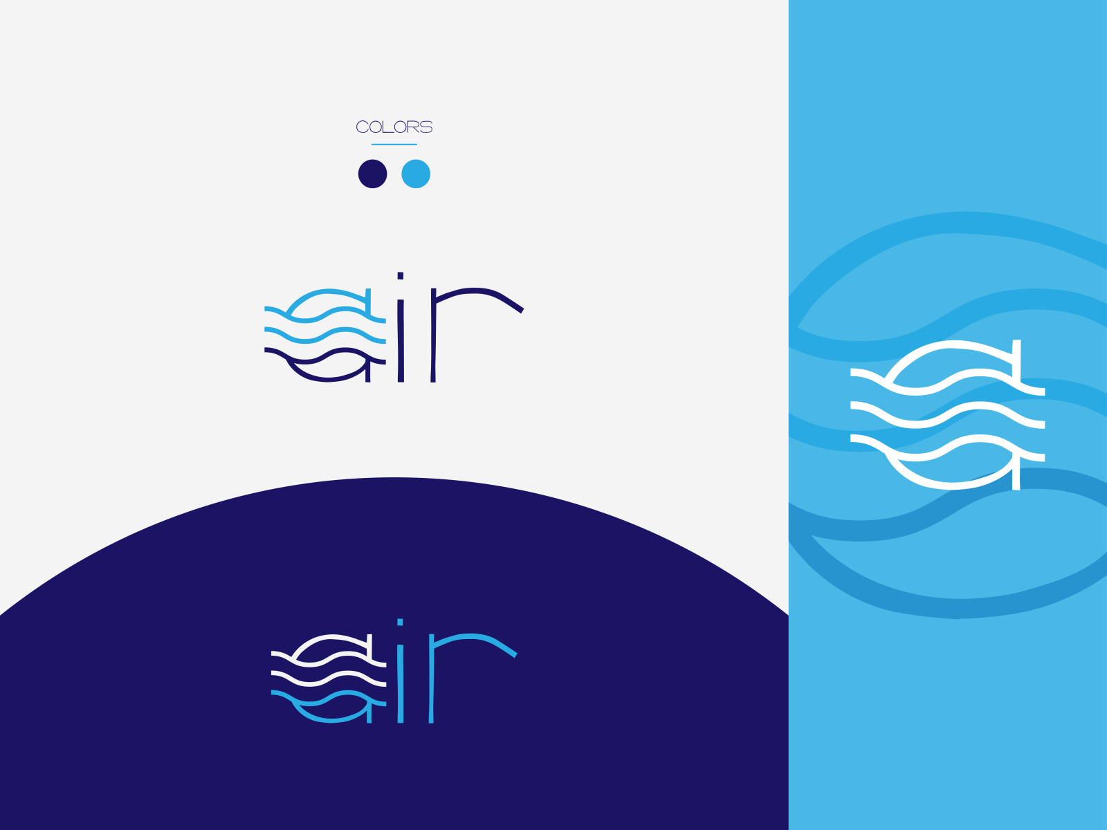 Air logo by Aminul Islam on Dribbble