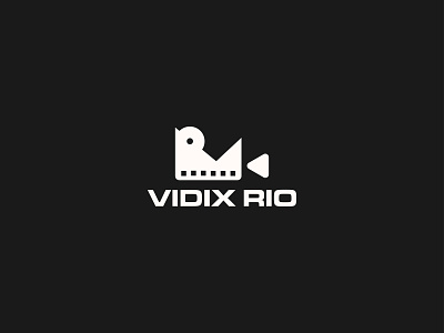 Vidix Rio Logo branding business logo design flat design flat logo logo logo design minimal minimal logo minimalist logo vidix logo vidix rio logo