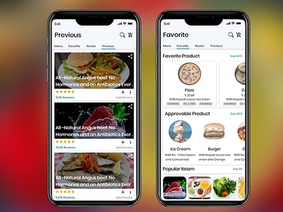 Food Interface Design animation app branding design design app icon illustraion illustration landing page layout mobile print typography ui ux web web template