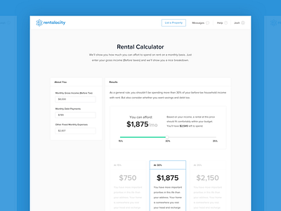 Rental Calculator