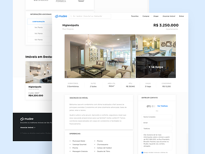 Opened Property product design real estate ui ux web