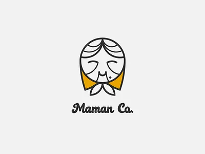 Persian food - Maman Co. brand design branding cafe coffee shop color palette design food grandma graphic design iran iranian logo logo design maman mom mother persia persian restaurant vector