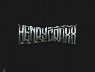 Henry Craxx black metal logo gothic gothic logo gothic logotype lettering lettering logo logodesign logotype modern music band logo music logo typography
