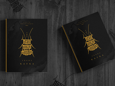 The Metamorphosis book book art dark design gothic letter lettering logo logotype mark modern typography