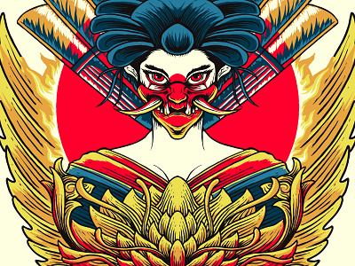 Geisha Ornament