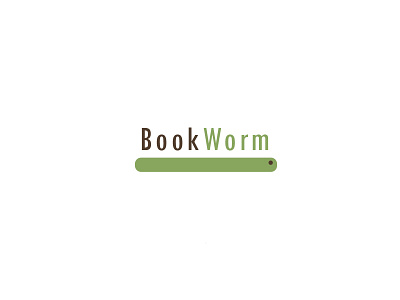 Challenge #14 - Thirty Logos Challenge (version 1) book branding graphicdesign graphics illustration logo logochallenge newbie thirtylogos worm