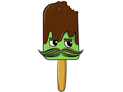 Mr. Popsicle beginner characterdesign graphicdesign graphics icecream illustration newbie popsicle vector