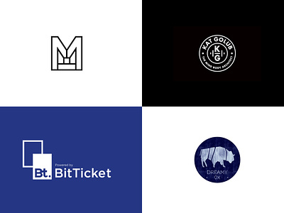 Selected Logos - 2018 branding design illustration logo typography vector