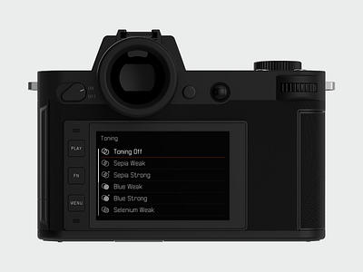 Leica SL - 2 camera ui