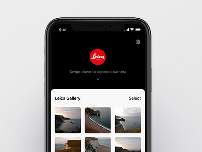Leica Fotos App app design interface leica ui