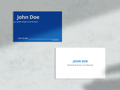 Free Simple Business Card Mockup PSD business card free mockup freebie mockups mockup mockup design photoshop psd psdmockup