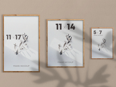 Free Poster Frames Mockup