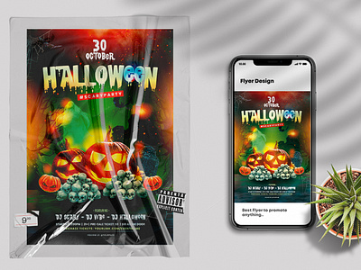 Halloween Event Flyer designs, themes, templates and downloadable ...