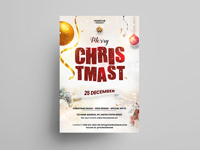 The Christmas Party Flyer Invitation Template