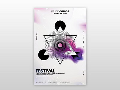 Geometric Free PSD Flyer Template