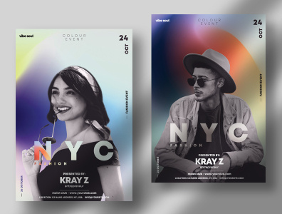 NYC Fashion PSD Flyer Template
