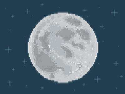 Moon assets indiegame pixelart