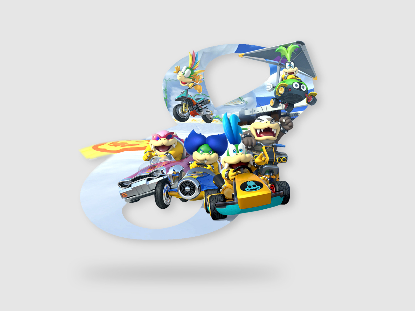 mario kart 8 graphics