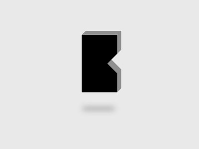 B 36 days 36 days of type 36 days of type lettering b black white clean design flat icon illustrator logo minimal type vector