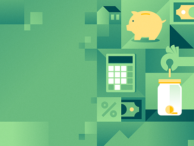 Savings calculator dollar down payment finance home money real estate savings