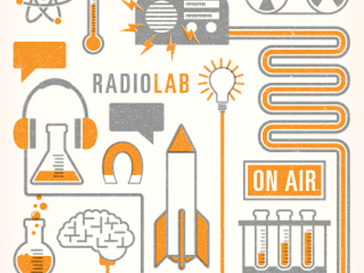 radiolab rebound illustration lab poster radiolab rocket science