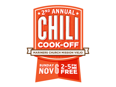 Chili Cook-off badge chili cooking enclosure event fair food logo ribbon