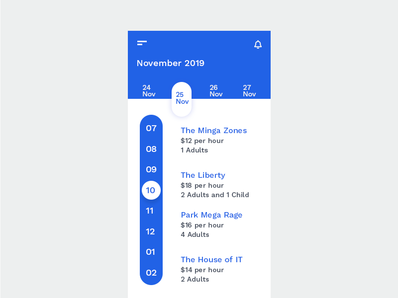 Hotel Booking UI - App Design ui ux design ui design booking app booking hotel app hotel calendar design calendar app calendar ui calendar