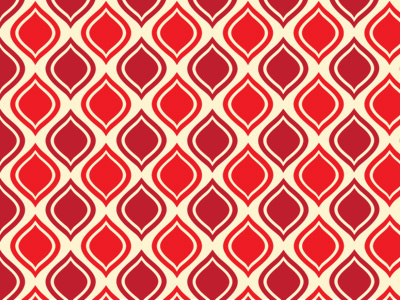 Pattern eye pattern red