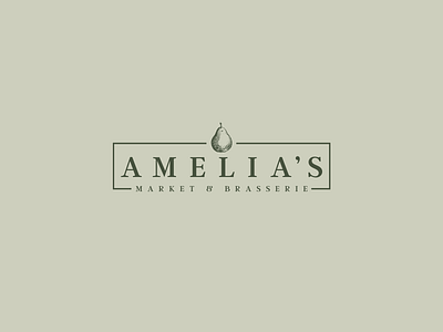 Amelia's Market & Brasserie brand branding brasserie logo market marks oklahoma packaging restaurant ui uxui website