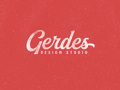 Gerdes Design Studio branding business cards creative design font logo mohawk moo paper print red texture type vector vintage white
