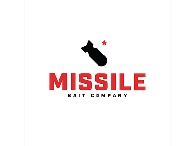 Missile Baits Rebrand apparel badge bomb brand brand design brand identity branding design fishing hat icon logo mark missile rebrand shirt shirt design type typography vector