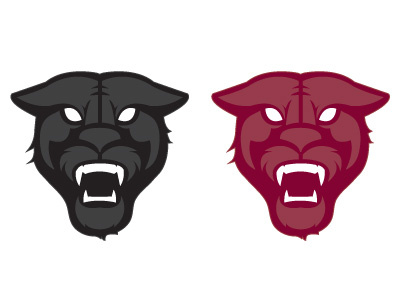 Panther Logo animal high logo panther school sports