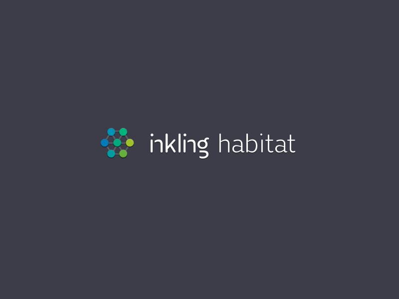 Logo Easter Egg (GIF) easter egg animated logo mark flat inkling habitat