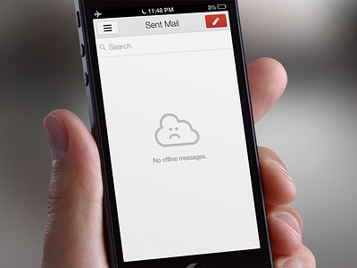 Gmail 2.0 Offline Easter Egg app apple cloud google icon ios ipad iphone offline retina