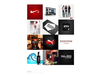 Create Anything - New site app c.v create nike platform portfolio squarespace tiles website