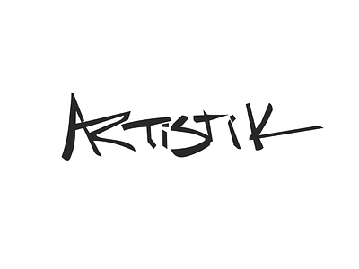 Artistik Logo art artistic branding identity logo typography