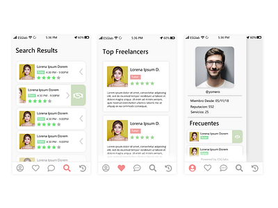 Wiwork - APP design