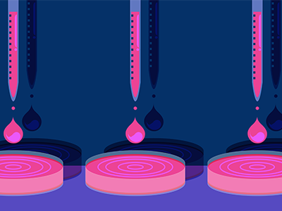 Cell Culture editorial illustration medical science