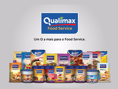 Linha De Embalagens Qualimax branding design illustration logo pack vector web