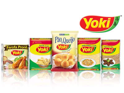 Linha De Embalagens E Logotipo Yoki