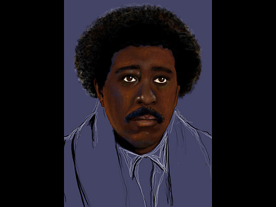 Richard Pryor design design app digital art digital arts digital illustration digital illustrations drawing editorial art editorial illustration fashion illustrator illustration illustration design illustrator portrait portrait art portrait illustration portraiture procreate sketch sketchpatch