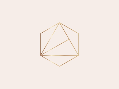 Branding Mark apothecary brand mark clean geometric gold icon icon mark lineart minimal minimalist shapes simple