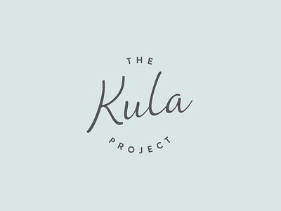 The Kula Project clean community juice bar kula logo logo design logo mark minimal minimalist script wellness yoga studio